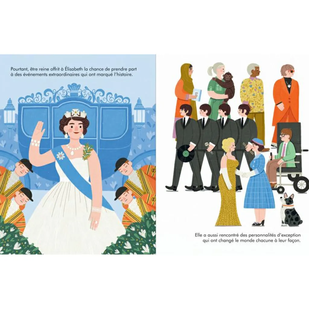 Enfant Editions Kimane Livre La Reine Elisabeth II