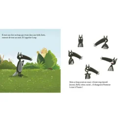 Enfant Auzou Editions Livre Le loup qui apprivoisait ses émotions