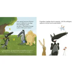 Enfant Auzou Editions Livre Le loup qui apprivoisait ses émotions