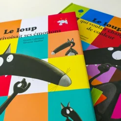 Enfant Auzou Editions Livre Le loup qui apprivoisait ses émotions