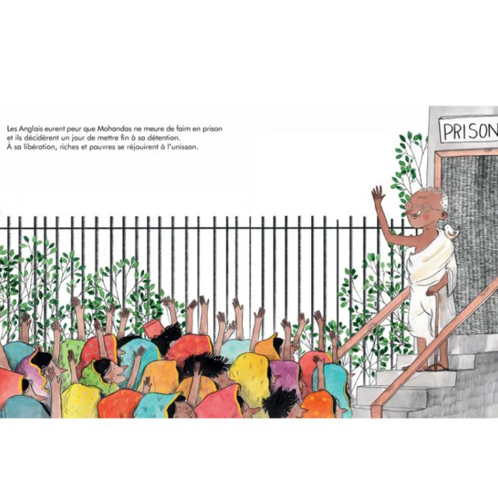 Enfant Editions Kimane Livre Mahatma Gandhi