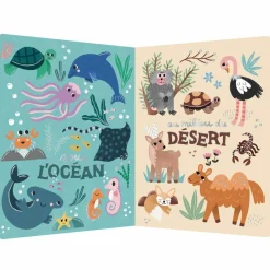 Livre Mes 100 animaux à découvrir X Michelle Carlslund Imagier