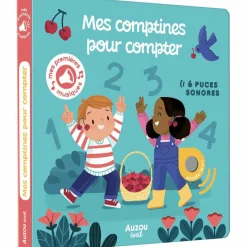 Auzou Editions Livre Mes comptines pour compter Mes premiers sonores