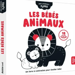 Auzou Editions Livre Mes premiers flaps Les bébés animaux