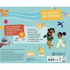 Clearance Livre Mes premiers livres à écouter Mes comptines des émotions Livre Sonore