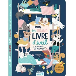 Outlet Livre Mon très grand livre d'éveil : Bonne nuit les animaux ! Premiers Livres