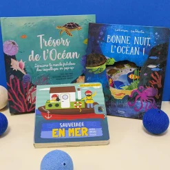 Enfant Editions Kimane Livre pop-up Trésors de l'Océan