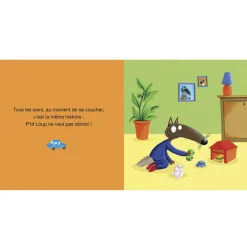 Clearance Livre P'tit loup ne veut pas dormir Premiers Livres