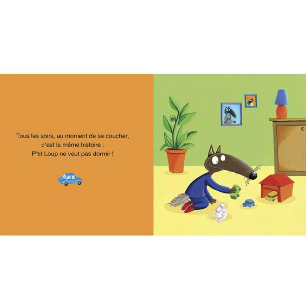 Clearance Livre P'tit loup ne veut pas dormir Premiers Livres