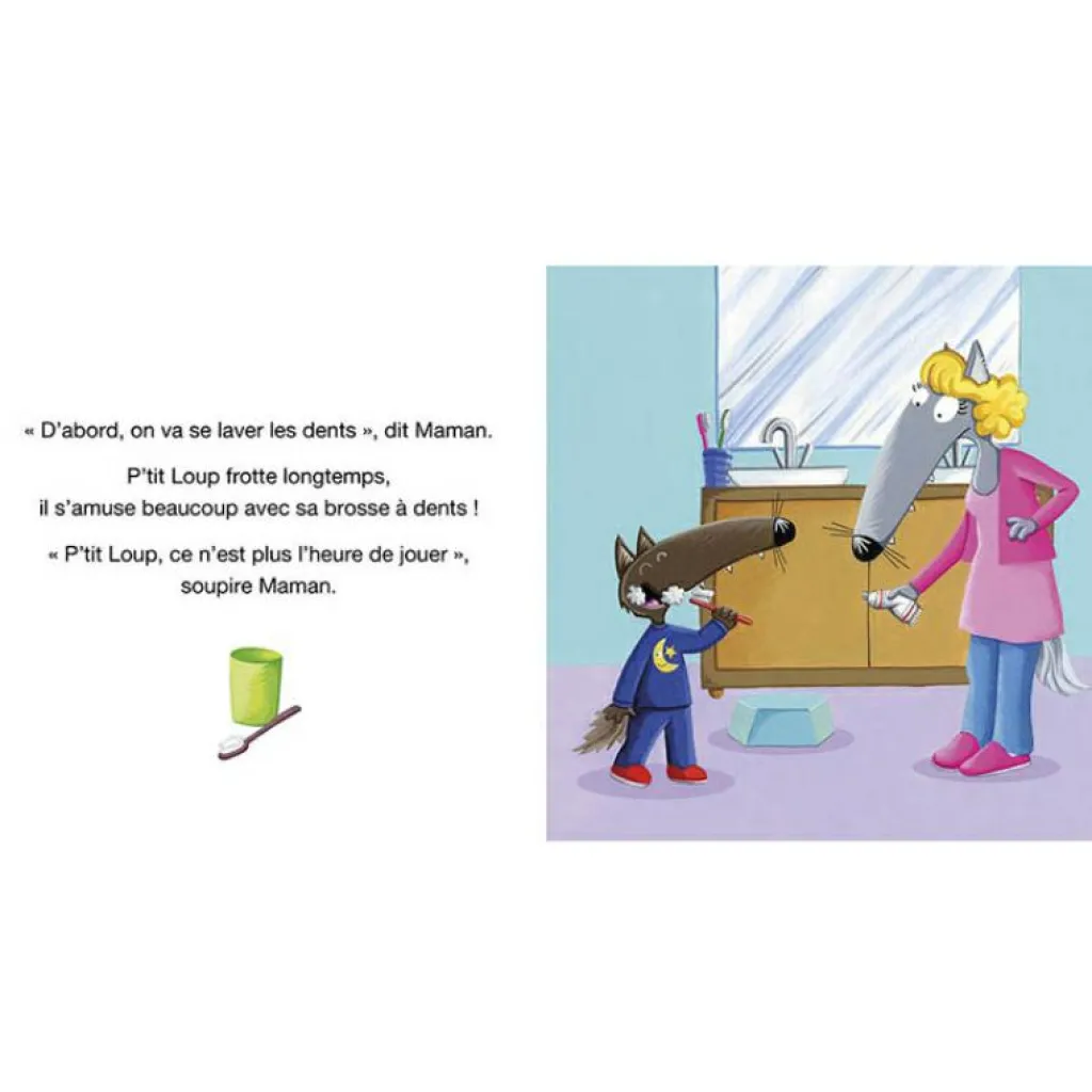 Clearance Livre P'tit loup ne veut pas dormir Premiers Livres