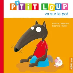 Auzou Editions Livre P'tit loup va sur le pot