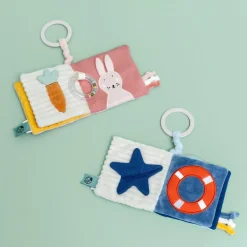 Livre sensoriel Mr. Shark Livre Bébé En Tissu