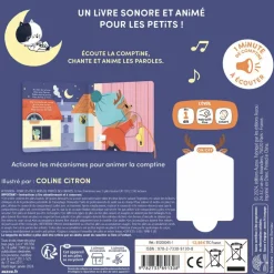 Best Livre sonore Ma comptine animée - Au clair de la lune Livre Sonore