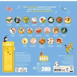 Outlet Livre sonore Mes toutes premières comptines Livre Sonore