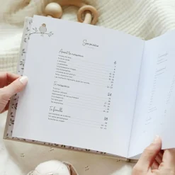 New Livre Souvenirs de bébé Première année Livre De Naissance / Album Photo