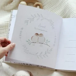 New Livre Souvenirs de bébé Première année Livre De Naissance / Album Photo