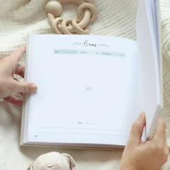 New Livre Souvenirs de bébé Première année Livre De Naissance / Album Photo