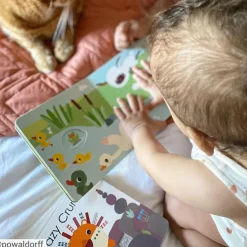 Lilliputiens Livre tactile et sonore Funky Farm