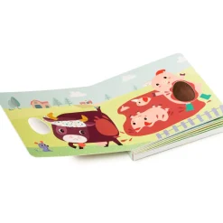 Lilliputiens Livre tactile et sonore Funky Farm