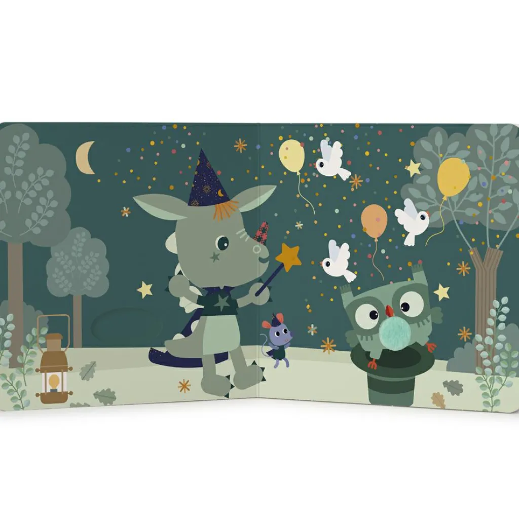 Lilliputiens Livre tactile et sonore Happy Forest