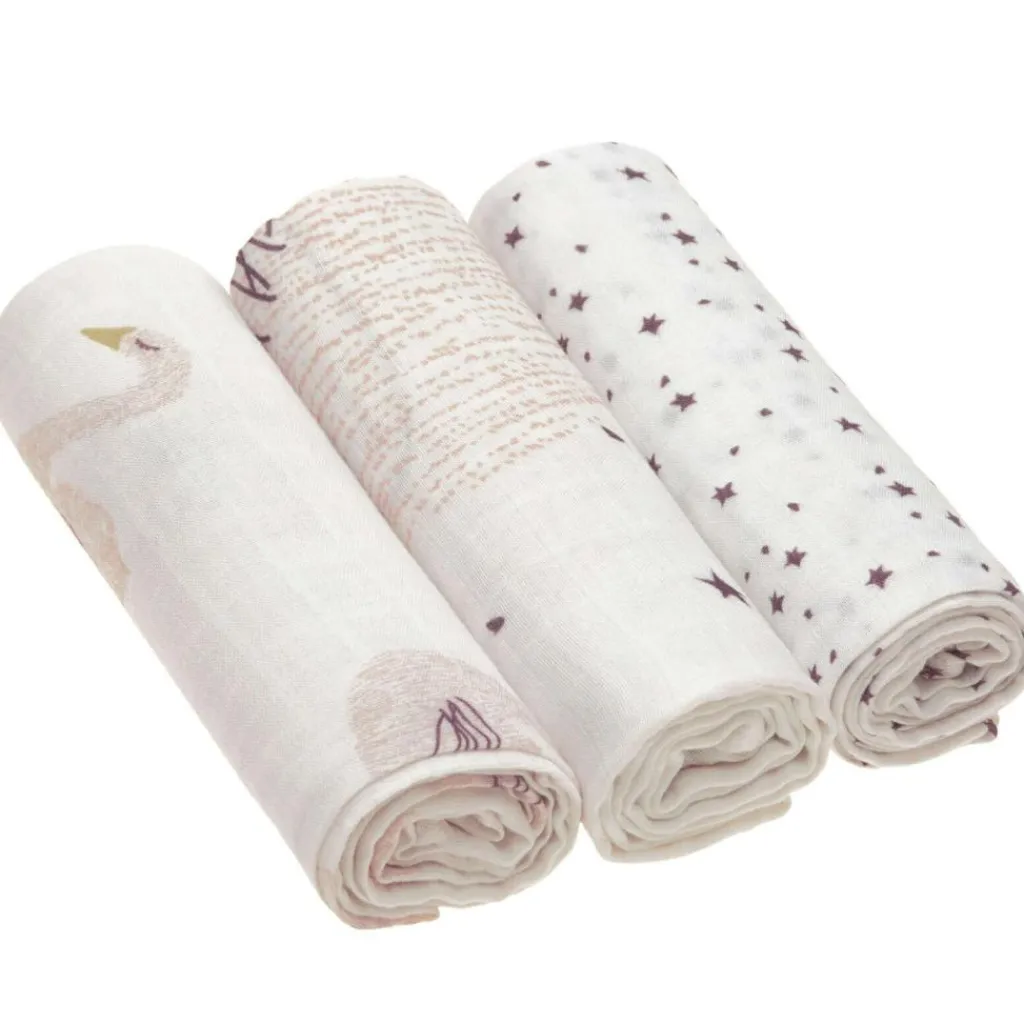 Hot Lot 3 langes cygne Little Water (80 x 80 cm) Lange