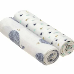 Lässig Lot 2 maxi langes baleine Little Water (120 x 120 cm)