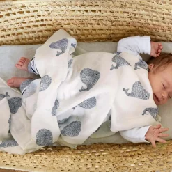 Lässig Lot 2 maxi langes baleine Little Water (120 x 120 cm)