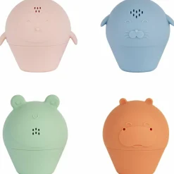 Outlet Lot de 4 aspergeurs de bain en silicone Jouet De Bain