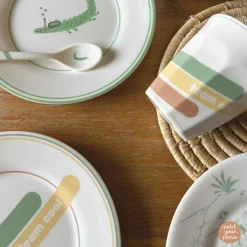 Petit Jour Paris Lot de 6 assiettes à dessert Les Petites Choses