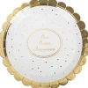 Lot de 8 assiettes Mon Premier Anniversaire Assiettes En Carton