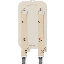 Konges Slojd Lot de 2 attaches sucettes Cherry