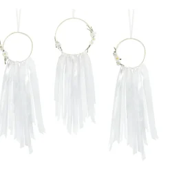 Online Lot de 3 attrape rêves blanc Décoration De Salle