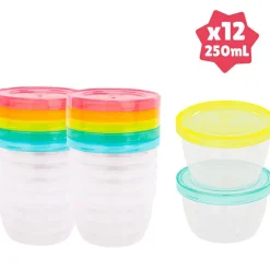 Lot de 12 badabowls (250 ml) Pots De Conservation