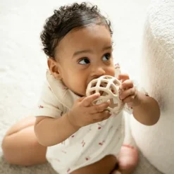 Baby's Only Lot de 2 balles de préhension Vieux Rose-Warm Linen