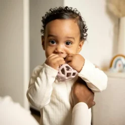 Baby's Only Lot de 2 balles de préhension Vieux Rose-Warm Linen