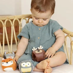 Clearance Lot de 4 balles doudous Forêt Doodballs Balle Souple