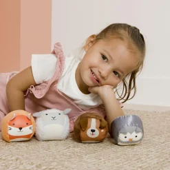 Clearance Lot de 4 balles doudous Forêt Doodballs Balle Souple