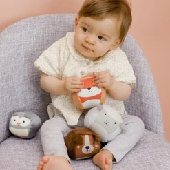 Clearance Lot de 4 balles doudous Forêt Doodballs Balle Souple