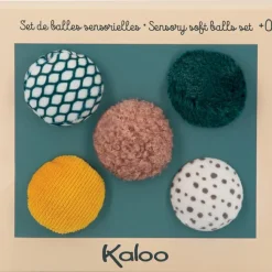 Kaloo Lot de 5 balles sensorielles Stimuli