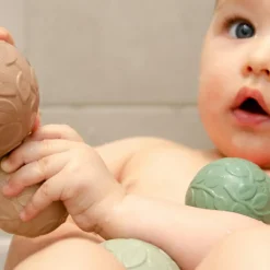 Natruba Lot de 2 balles sensorielles vertes