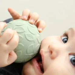 Natruba Lot de 2 balles sensorielles vertes