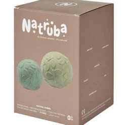 Natruba Lot de 2 balles sensorielles vertes
