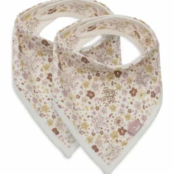 Jollein Lot de 2 bavoirs bandana Flower Fairies