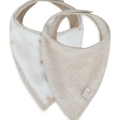 Jollein Lot de 2 bavoirs bandana Harvest Natural
