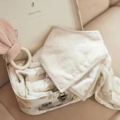 Jollein Lot de 2 bavoirs bandana Harvest Natural