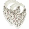 Jollein Lot de 2 bavoirs bandana Retro Flowers