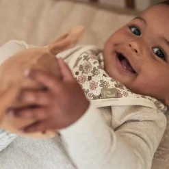 Jollein Lot de 2 bavoirs bandana Retro Flowers