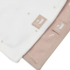 Jollein Lot de 2 bavoirs bandana Twinkling Wild Rose