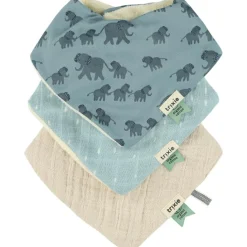 Best Lot de 3 bavoirs bandanas Enchanting Elephant Bavoirs