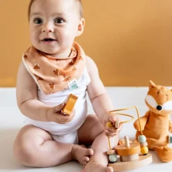 Trixie Lot de 3 bavoirs bandanas Fierce Fox